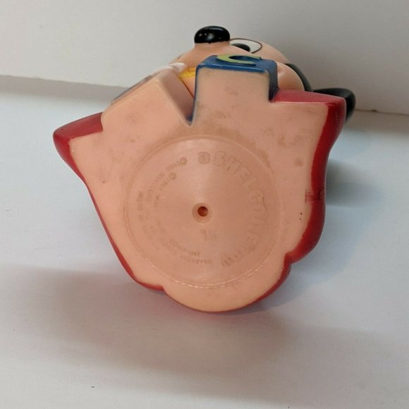 VINTAGE Disney 6" Mickey Mouse baby toy SHELCORE - Picture 3 of 9